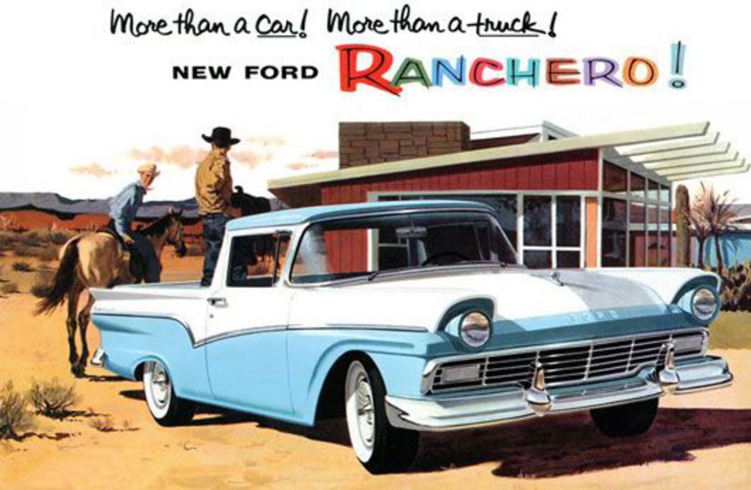 Curbside Classic: 1957 Ford Ranchero â€“ The First Respectable Truck
