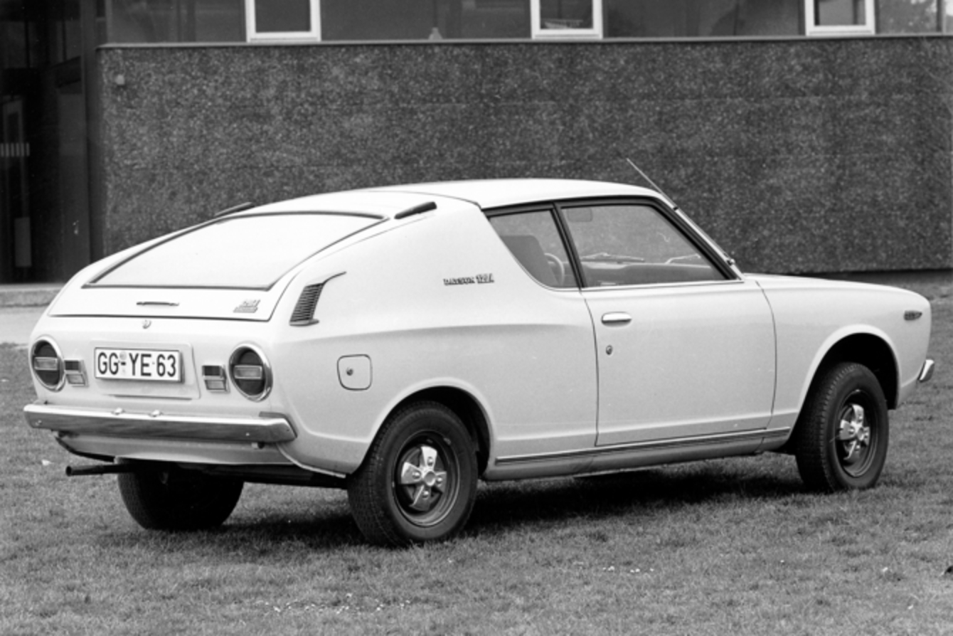 #pha.026707 Photo DATSUN 120 A CHERRY COUPE 1973 Car Auto