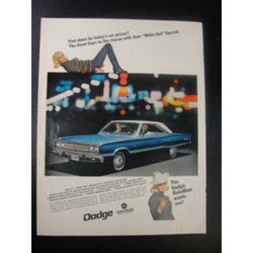 1967 Dodge Coronet 440 "White Hat Special" Magazine Ad