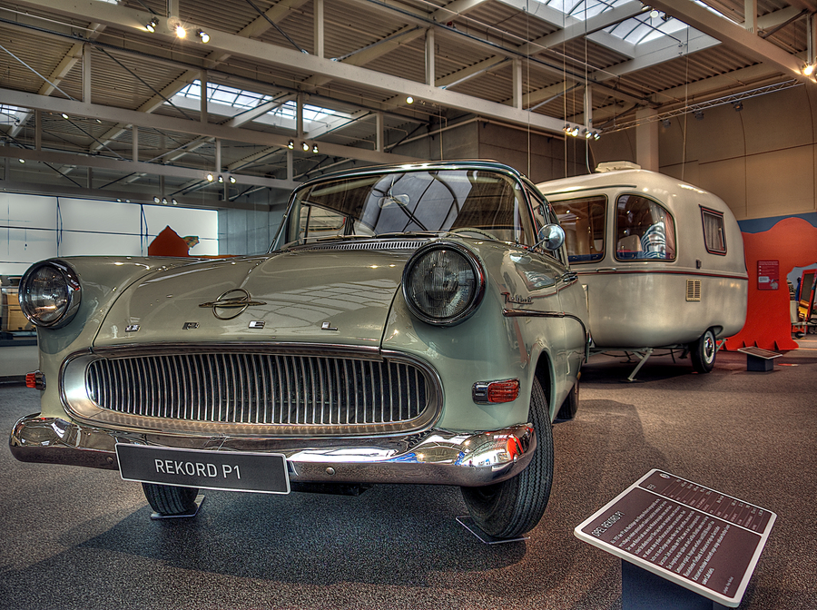 Opel Rekord P1 - HDR Photo