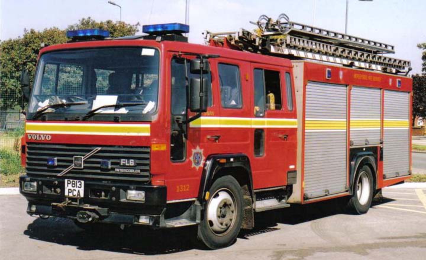 Volvo FL6.14/Saxon - Water Ladder Purchased in 1997, this is a one-off