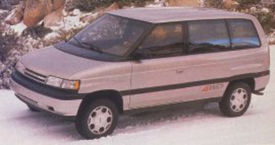 1990 Mazda MPV 4WD