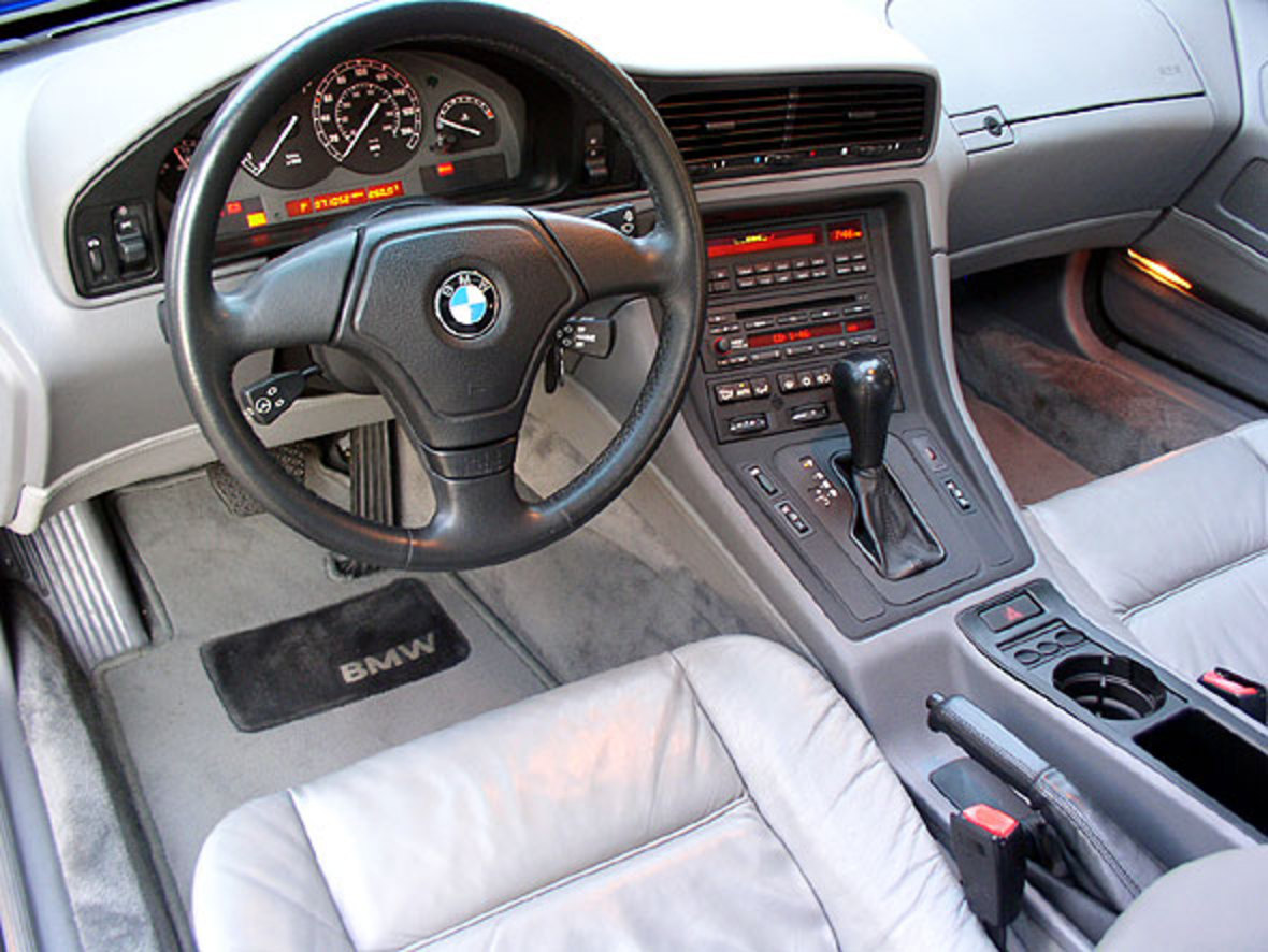 1997 BMW 840Ci interior