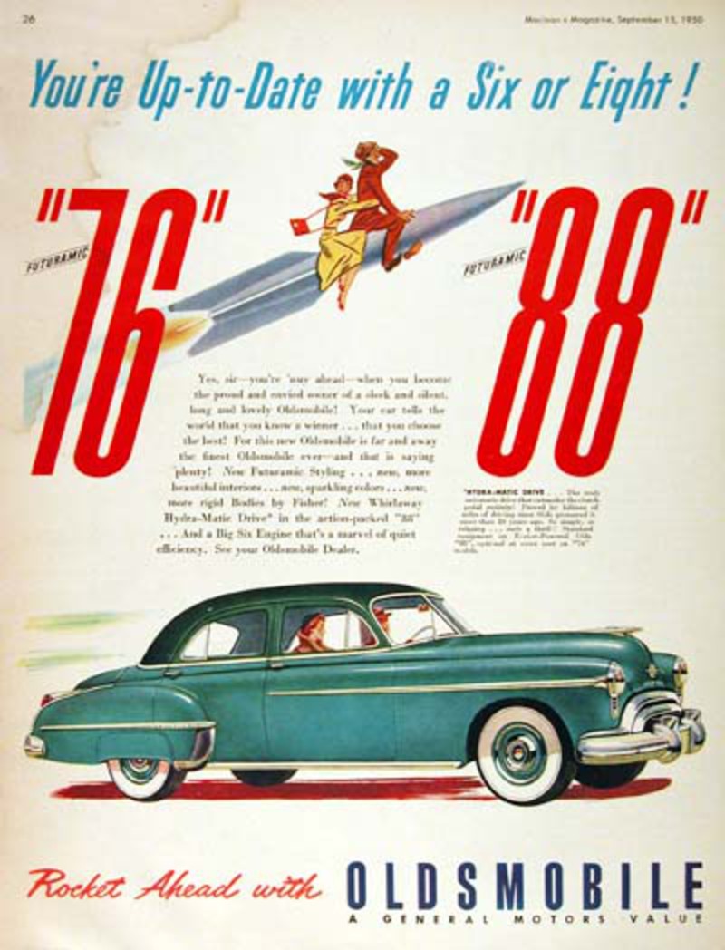 1950 Oldsmobile Futuramic Sedan