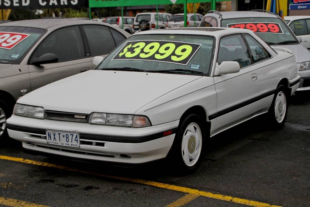 1989 Mazda MX-6 Turbo 4WS 2D Coupe Car - Ringwood, Melbourne, VIC