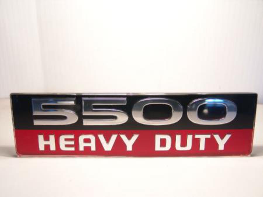Dodge RAM 5500 Heavy Duty Emblem for Heavy Duty Trucks | eBay