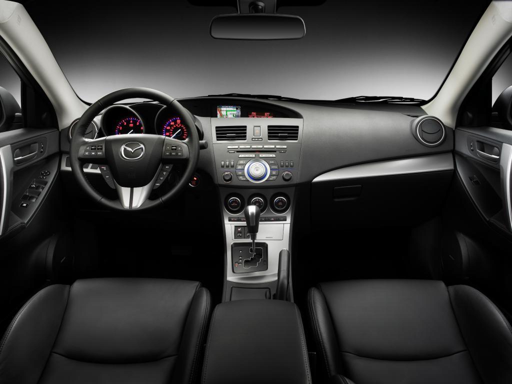 2012 Mazda 3 sedan and opened in 2011 New York International Auto Show.
