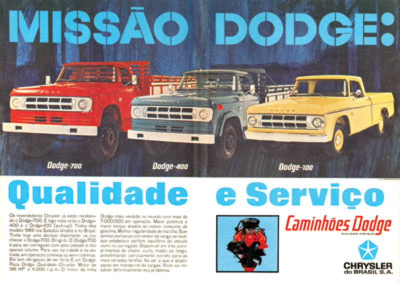 A propaganda na revista SeleÃ§Ãµes do Reader's Digest de junho de 1969 anuncia