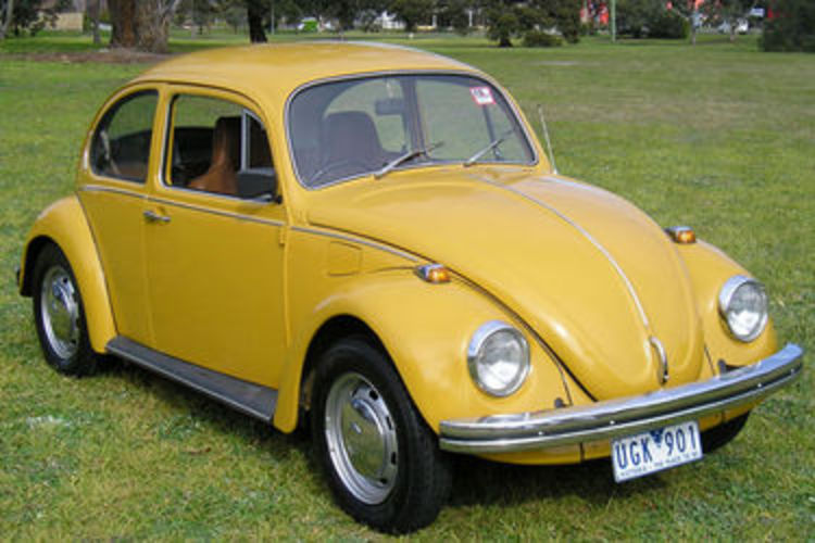 Volkswagen Beetle 1963 Р¶РµР»С‚С‹Р№