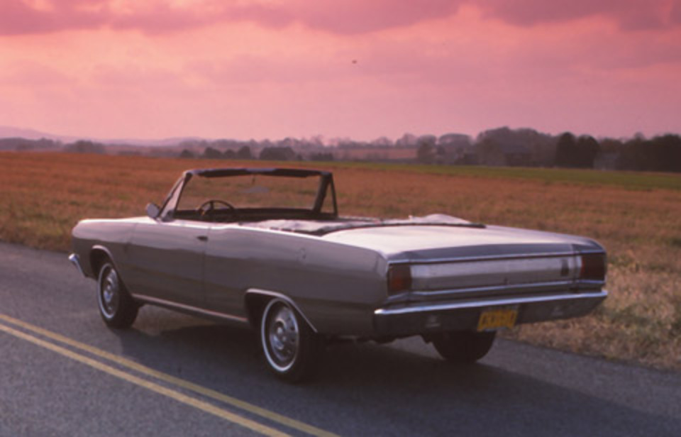 1967 Dodge Dart GT Convertible: Topless and touring was grand