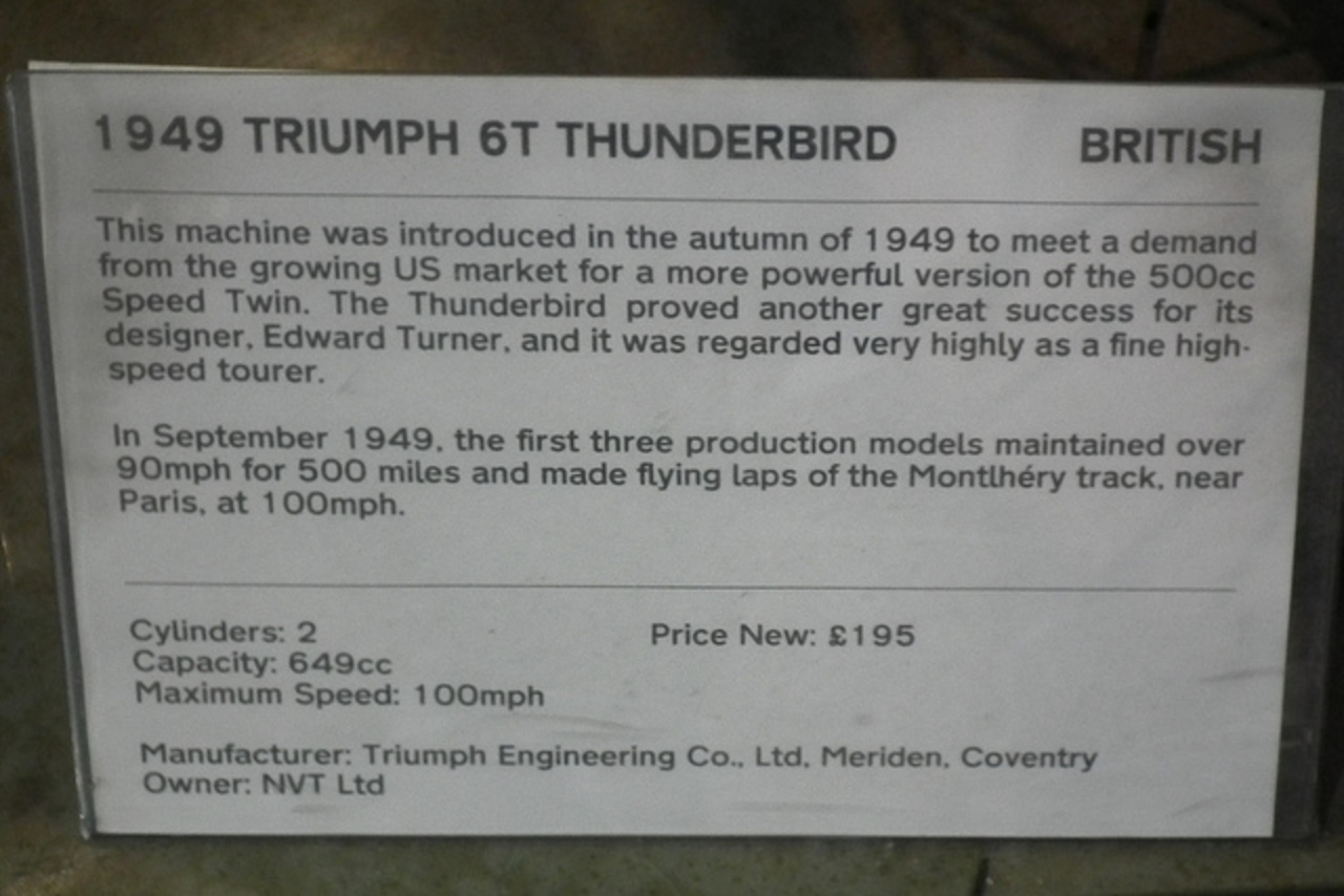 1949 Triumph 6T Thunderbird motorcycle | Flickr - Photo Sharing!