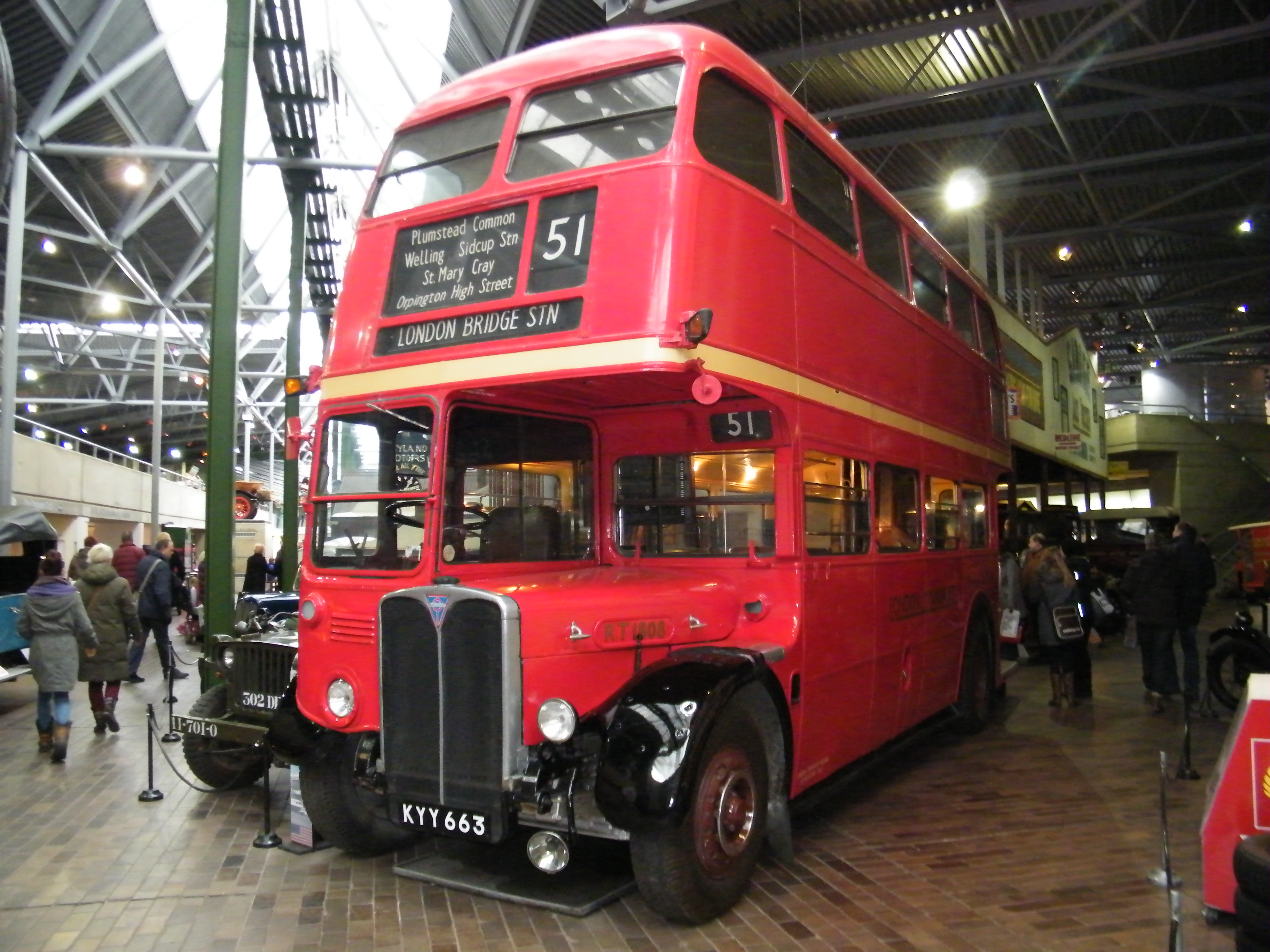 1950 AEC Regent Mk.III RT Double Decker Bus - London Transport ...