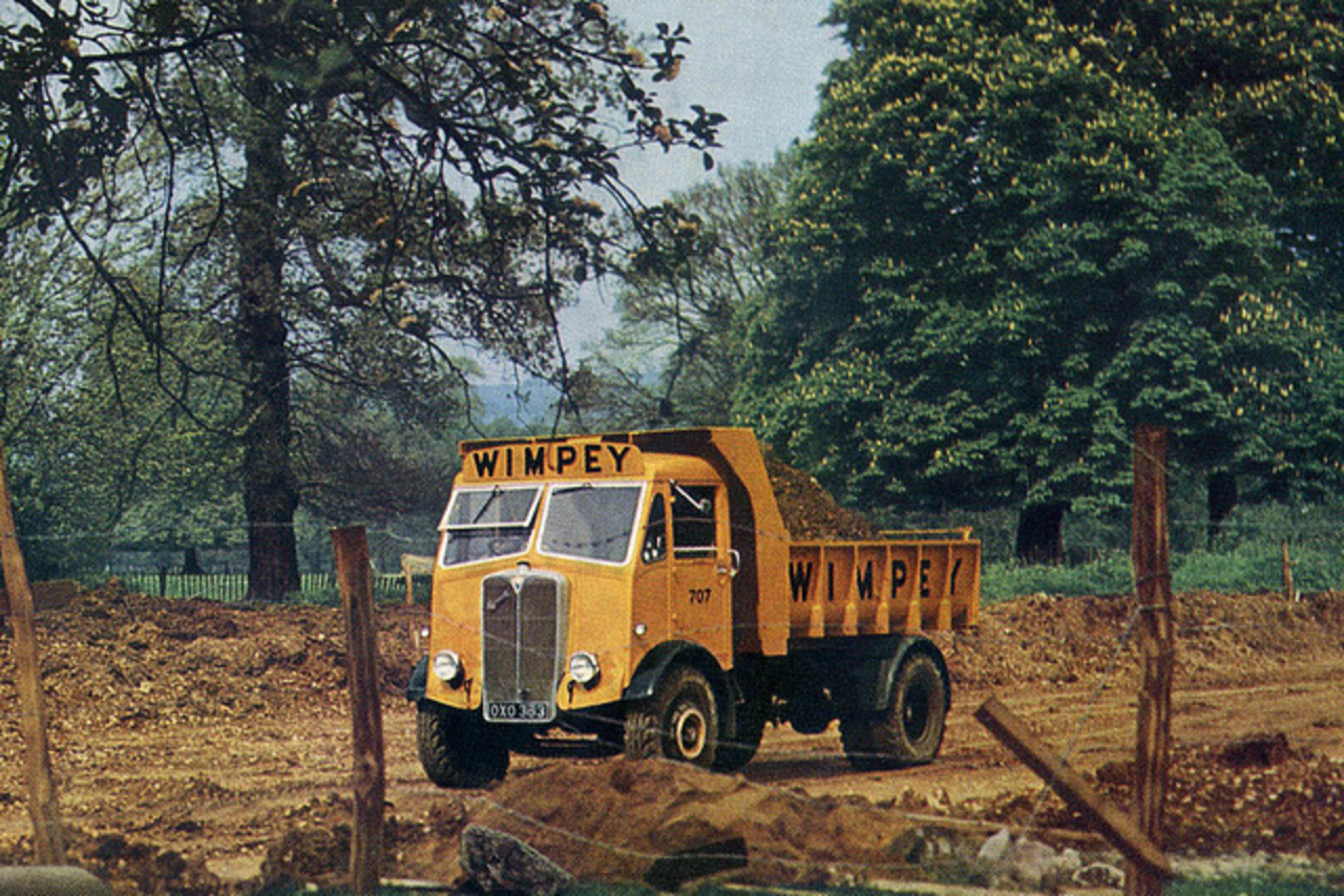 AEC Monarch Mk III dump truck | Flickr - Photo Sharing!