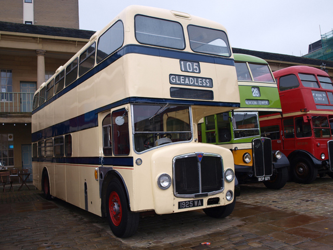 1925 WA 1961 AEC Bridgemaster / Park Royal Sheffield Transport 525 ...