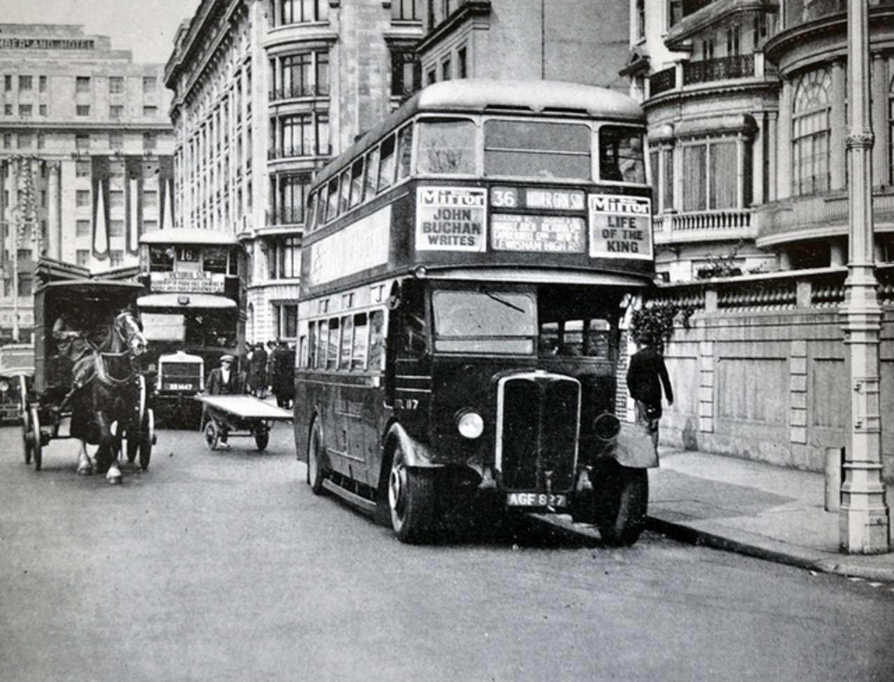 Tillings Bodied AEC STL In London, Post 1933 | Flickr - Photo Sharing!