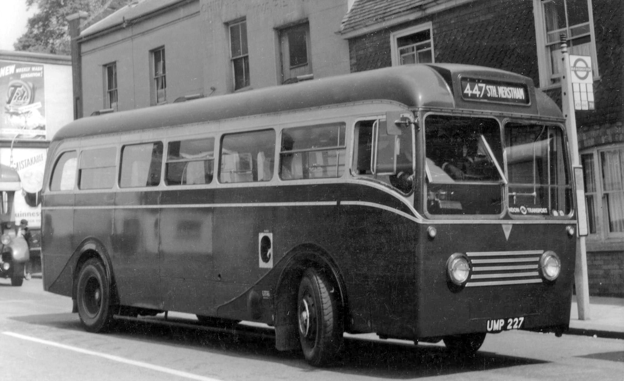 1949 AEC Regal IV prototype bus - UMP 227 - London Bus Museum