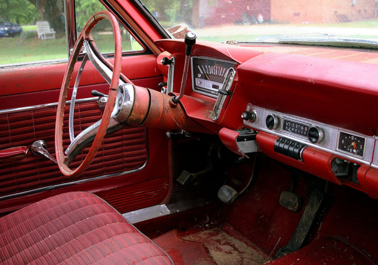 Rambler Ambassador Front Seat And Dash | Flickr - Photo Sharing!
