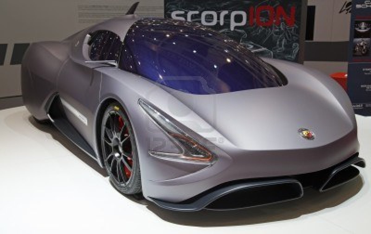 GENEVA - MARCH 8: The Abarth ScorpION Concept Car On The 81st ...