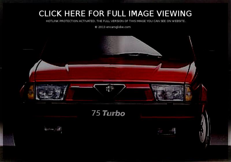 Alfa Romeo 75 Turbo: Photo gallery, complete information about ...
