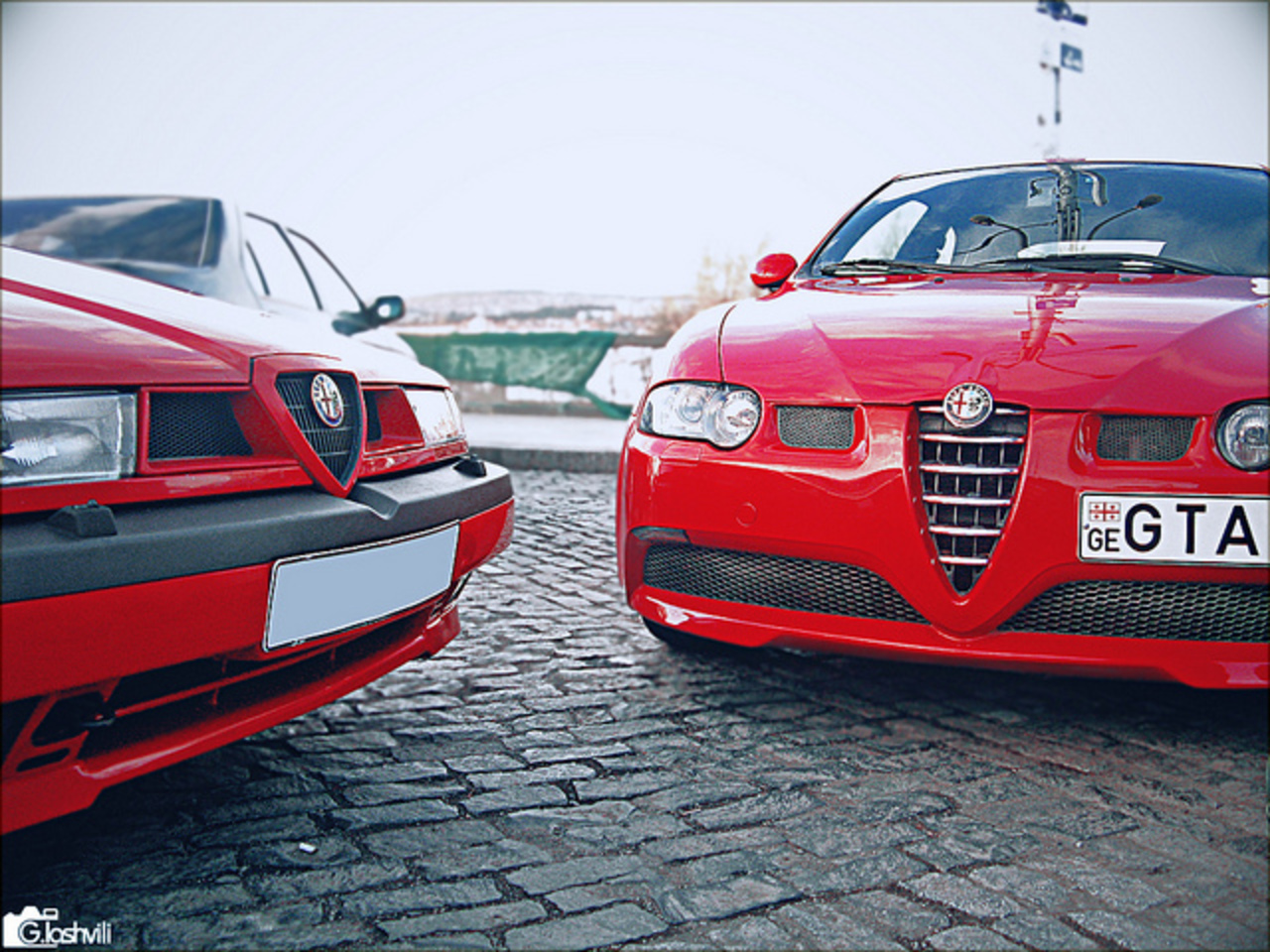 Alfa Romeo 155 Q4 & Alfa Romeo 147 GTA | Flickr - Photo Sharing!