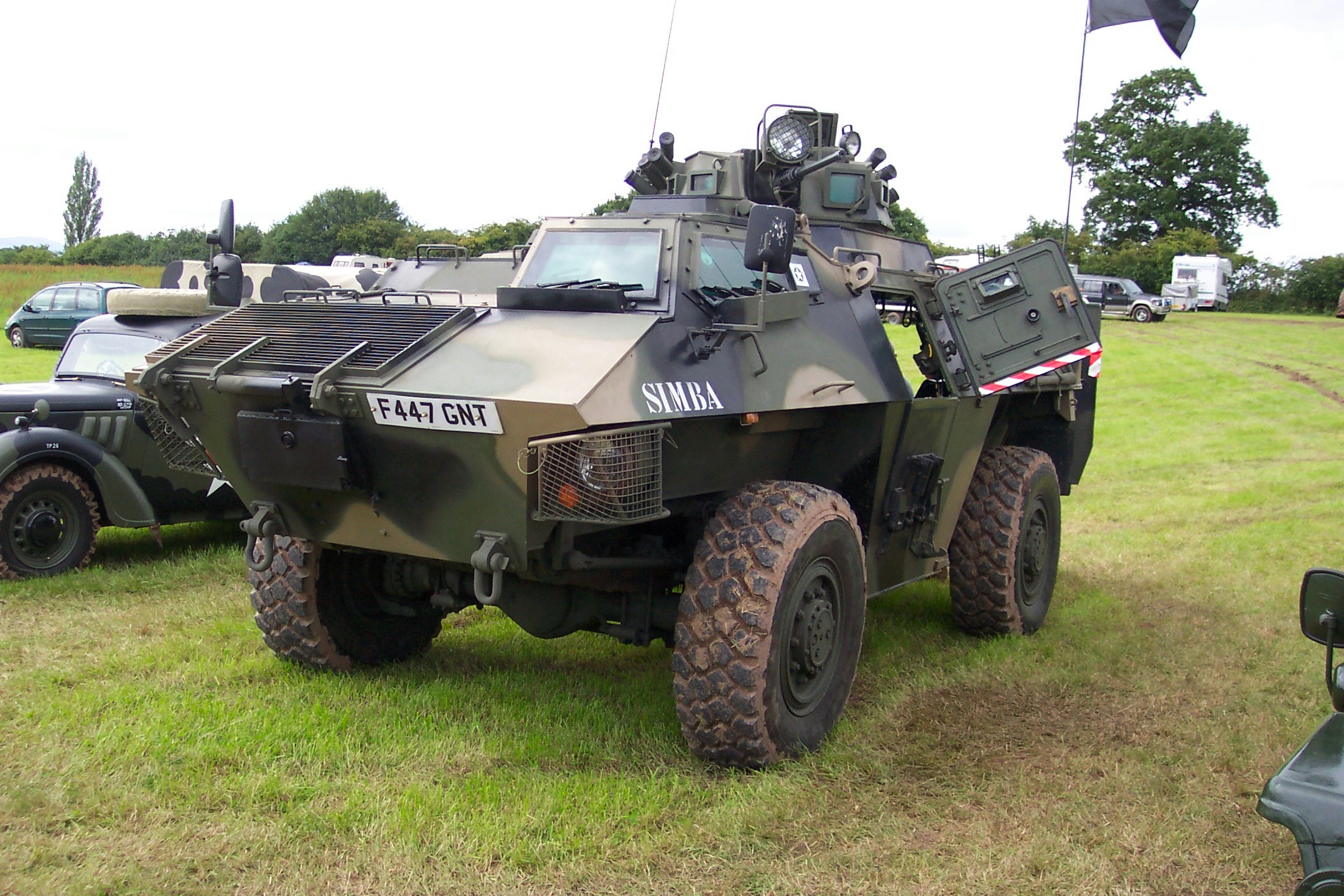 Alvis Armored Security Truck