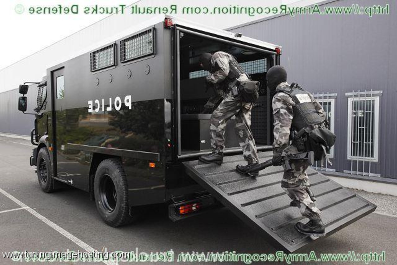 Alvis Armored Security Truck