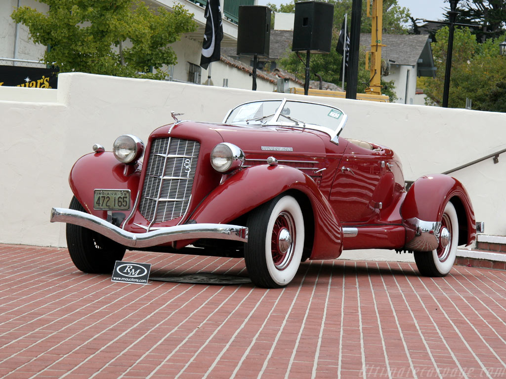 1935 Auburn 851 SC Speedster - Images, Specifications and Information