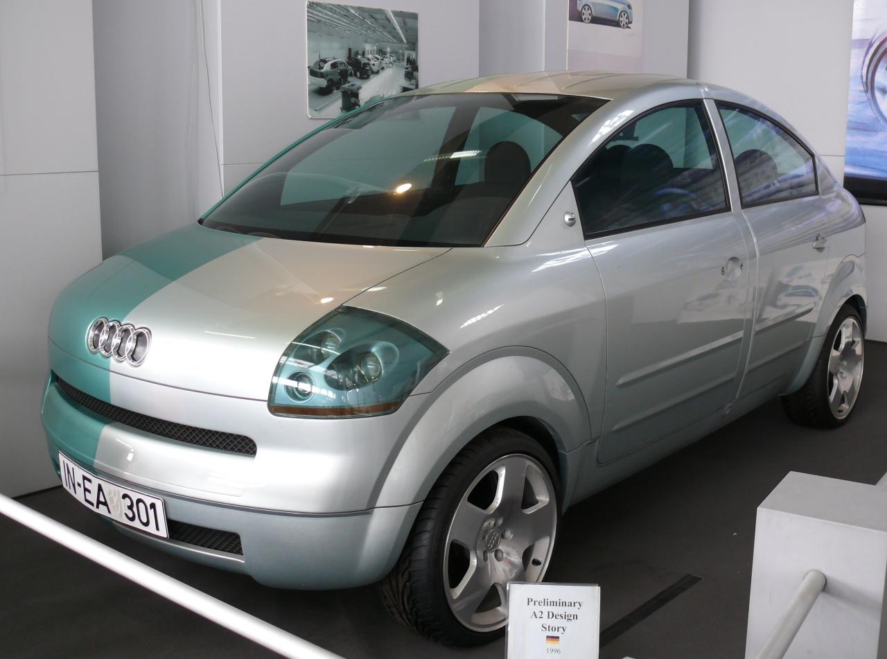 Audi A2 Design Study 1996 bicolor vl | Flickr - Photo Sharing!