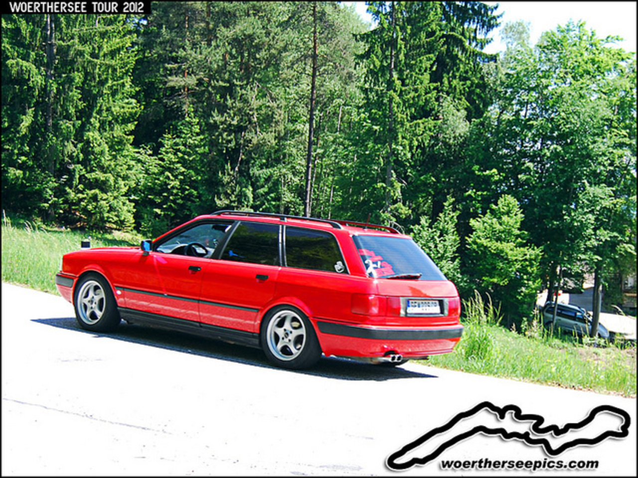 Red Audi 80 Avant | Flickr - Photo Sharing!