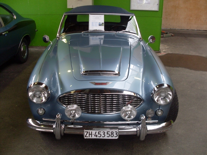 Austin Healey 3000 Mk I 1959-1961 (1960 BT7), front view, Small ...