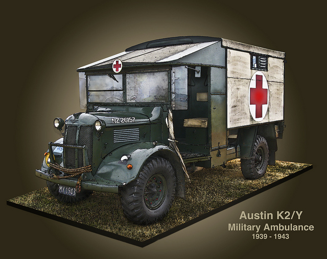 Austin K2/Y military ambulance | Flickr - Photo Sharing!