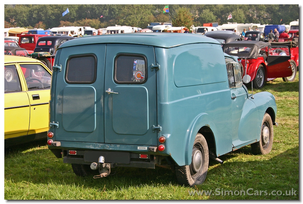 Simon Cars - Minor Van - The Morris Minor O-type Van and Pickup ...