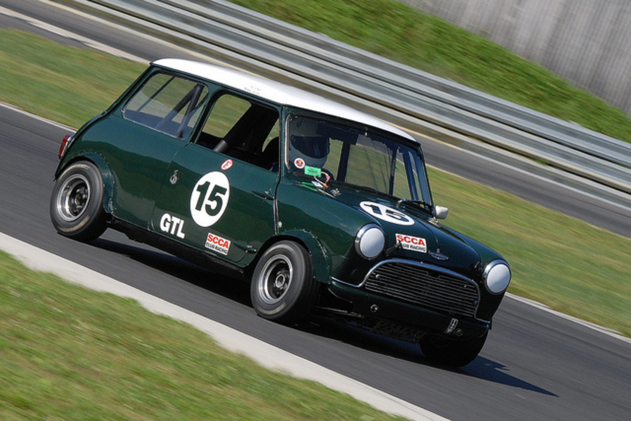 1966 Austin Mini Cooper in British Racing Green and driven by ...