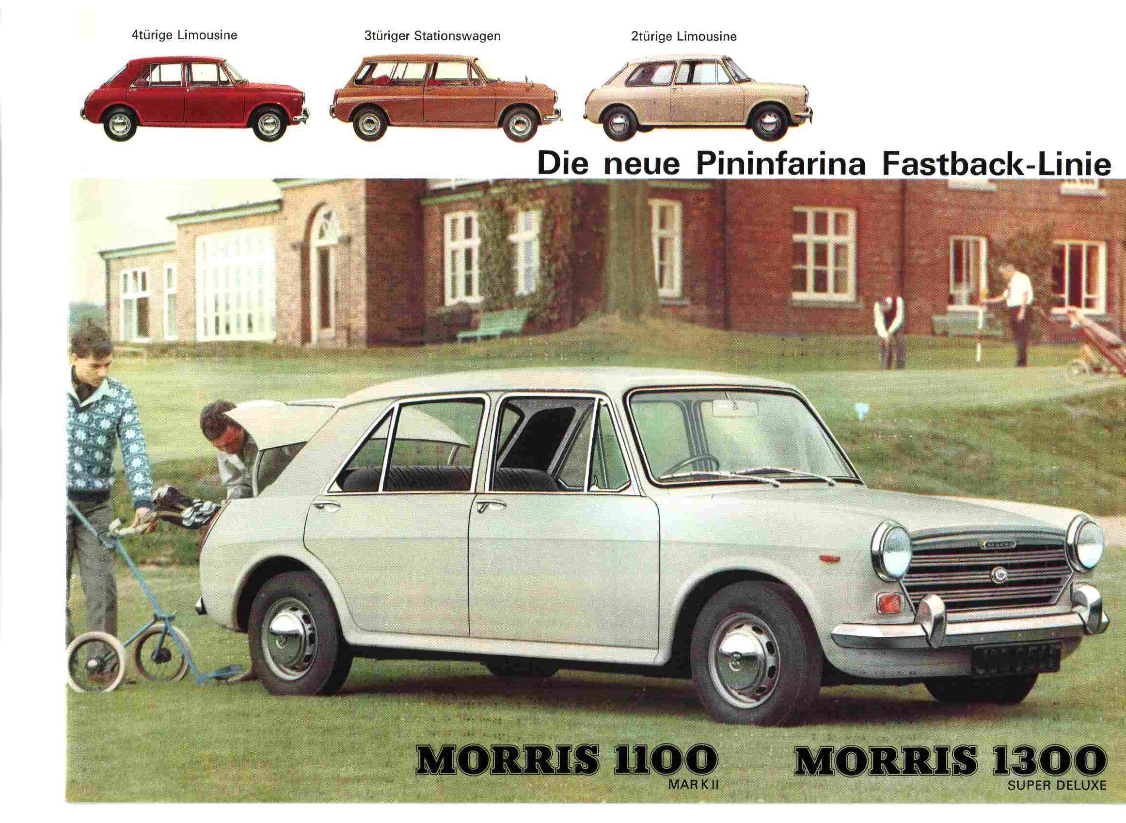 1968 Austin 1100 & 1300 brochure