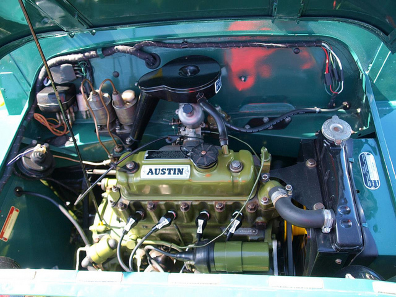 Austin Mini Moke Engine - 1965 | Flickr - Photo Sharing!