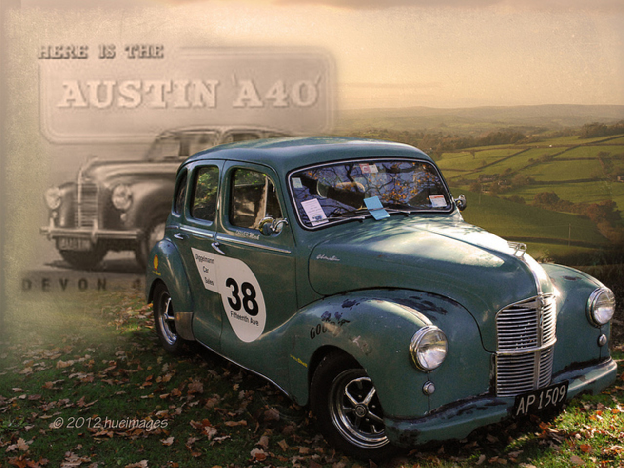 Austin A40 Devon (1953) | Flickr - Photo Sharing!