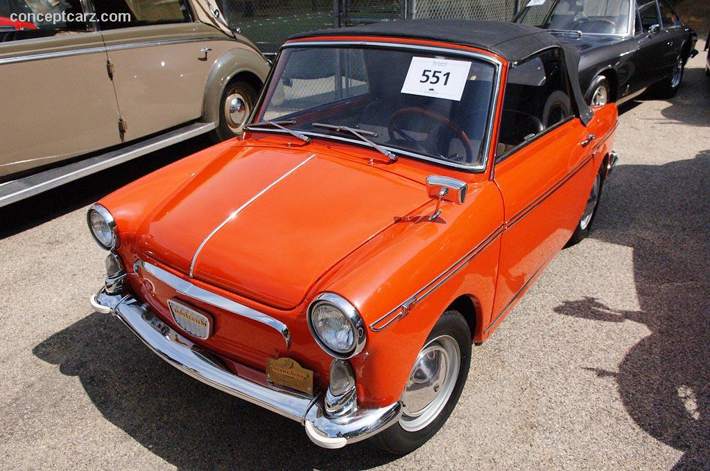 Auction results and data for 1960 Autobianchi Bianchina | Conceptcarz.