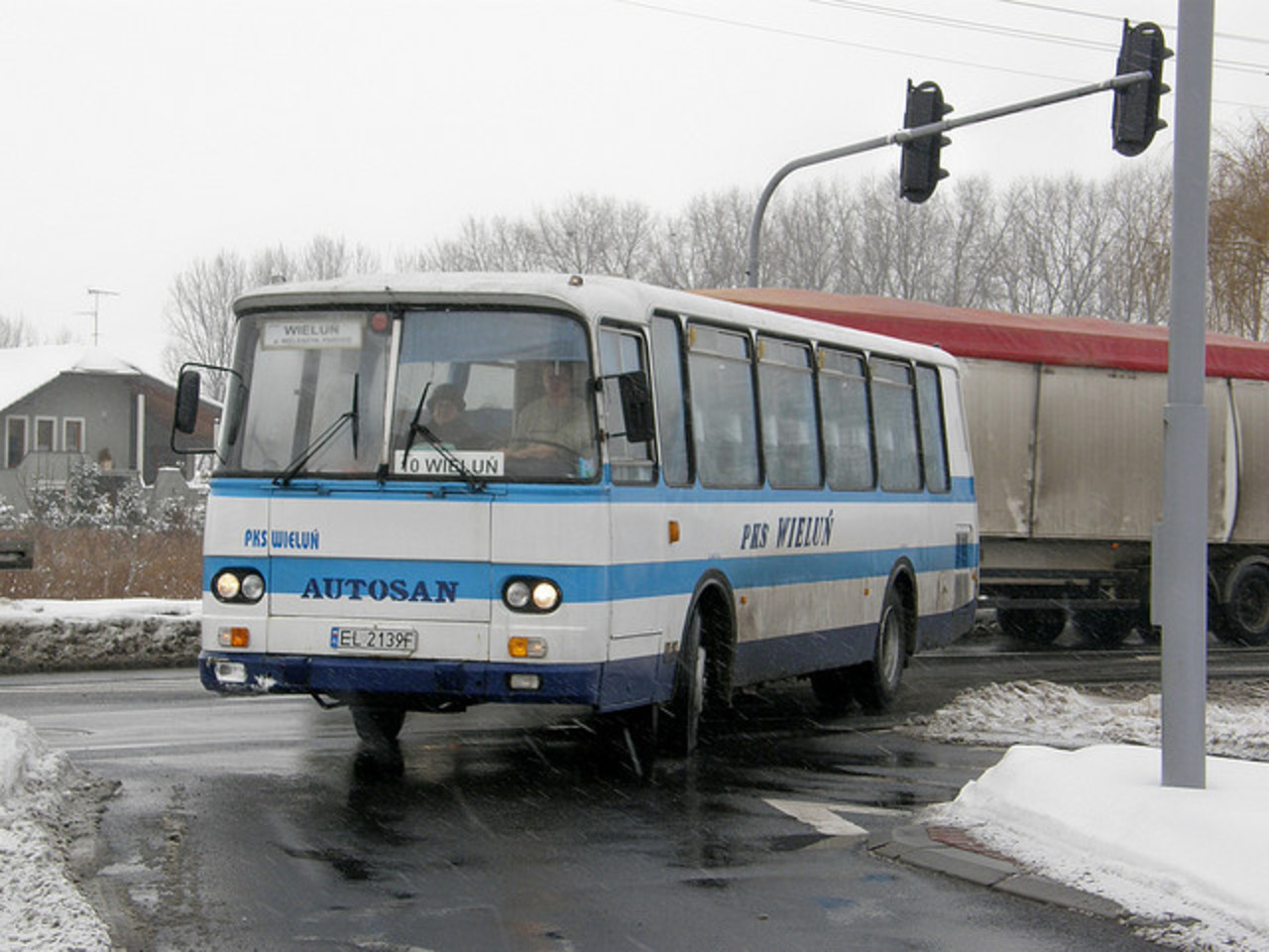 PKS Autosan H9-21 bus , WieluÅ„ 15.02.2010 | Flickr - Photo Sharing!