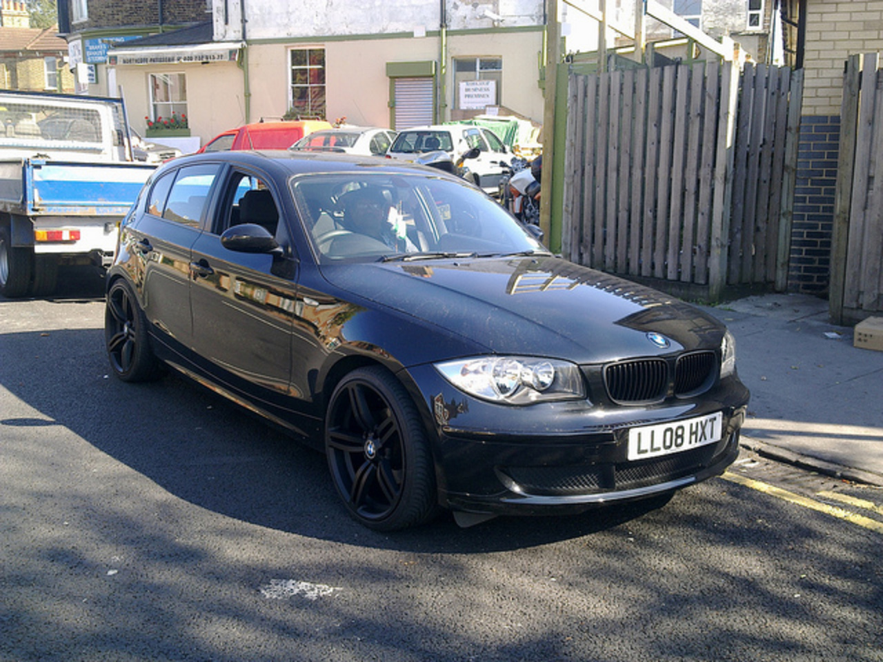 BMW 1 SERIES MATTE BLACK 19" M6 ALLOYS | Flickr - Photo Sharing!