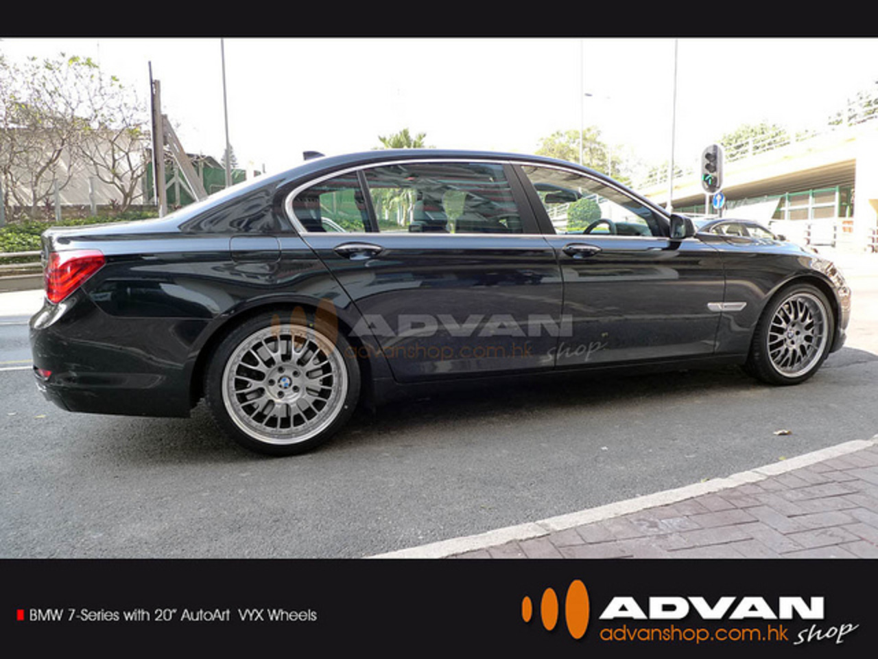 BMW 7-Series with 20" AutoArt VYX Wheels | Flickr - Photo Sharing!