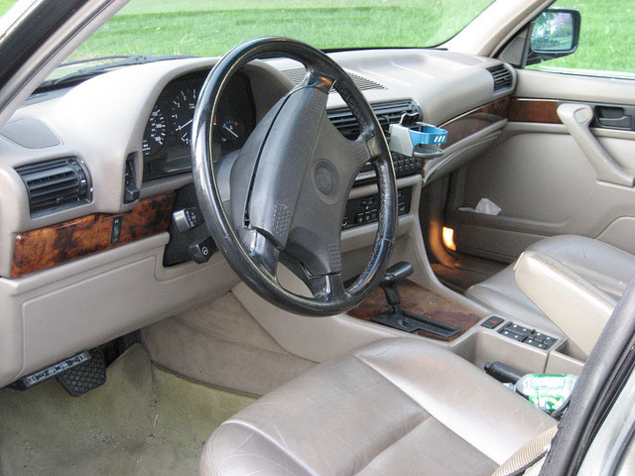 1992 BMW 735iL (Inside Driver) | Flickr - Photo Sharing!