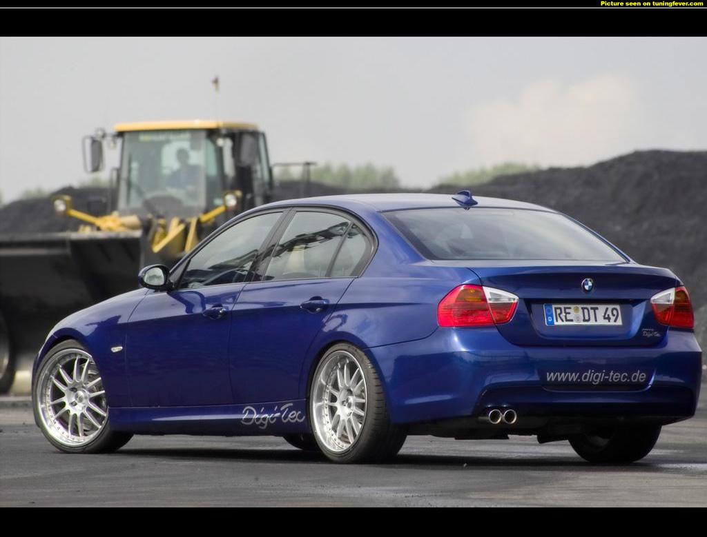 TUNING FEVER :: 2009 Digi-Tec BMW 330D - Rear And Side - EnvoyÃ© ...