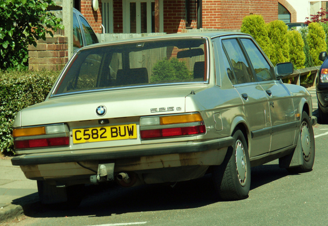 1985 BMW 525e 2.7 Saloon. | Flickr - Photo Sharing!