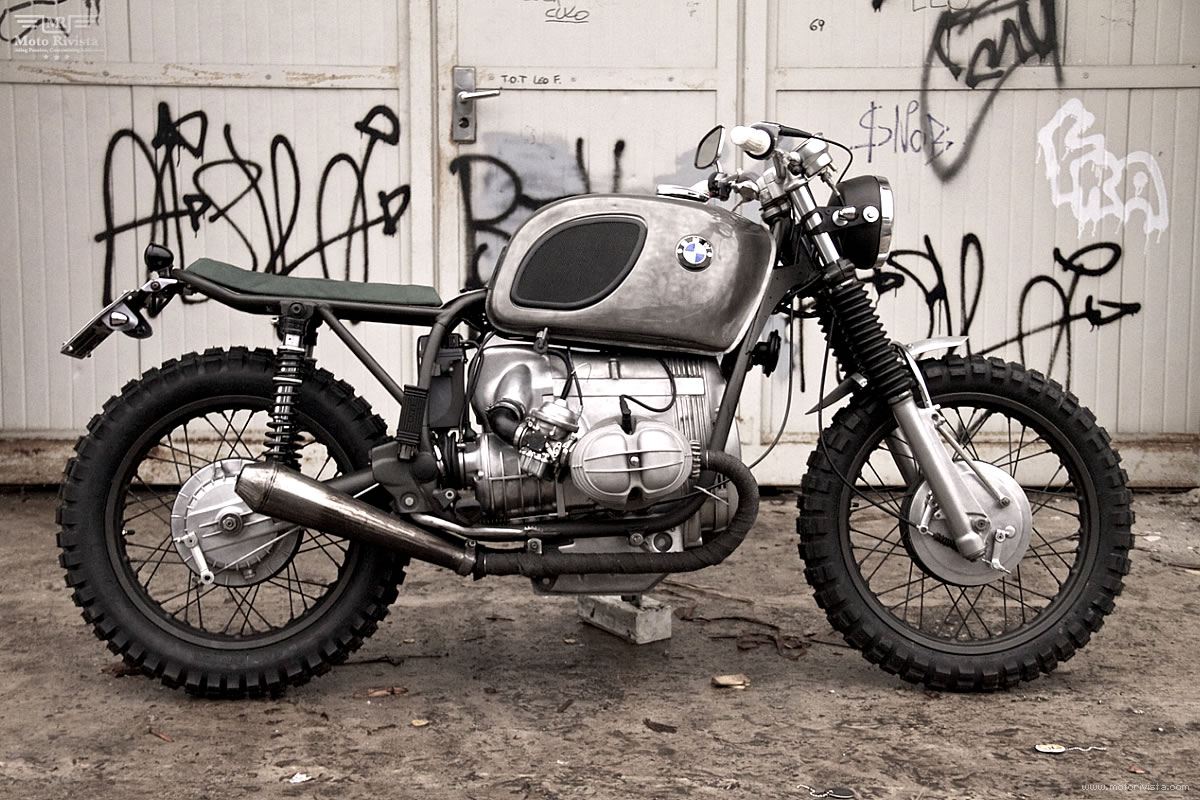 BMW R65 Custom scrambler by Moto Sumisura - Moto Rivista