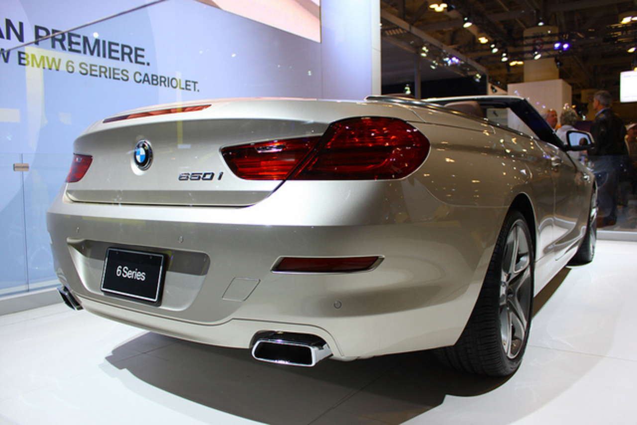 BMW 6-series Cabriolet Rear | Flickr - Photo Sharing!