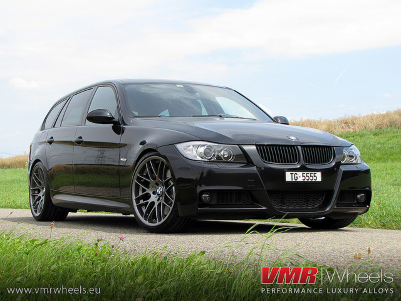 VMR Wheels VB3 Gunmetal - BMW 3er E91 | Flickr - Photo Sharing!
