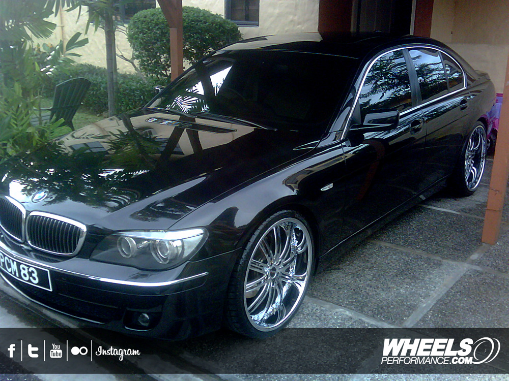 OUR CLIENT'S BMW 750Li WITH 22" MHT FORGED MIRAGE WHEELS. | Flickr ...