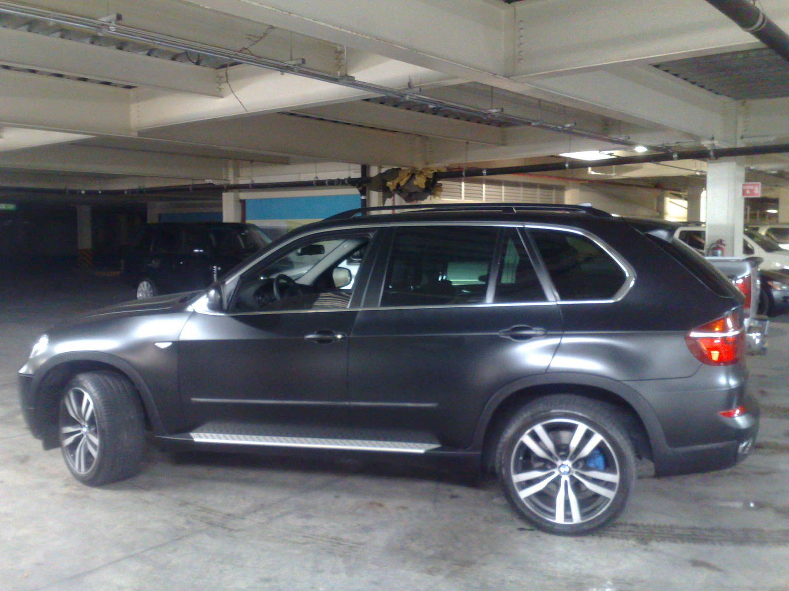 BMW X5 matte black | Flickr - Photo Sharing!