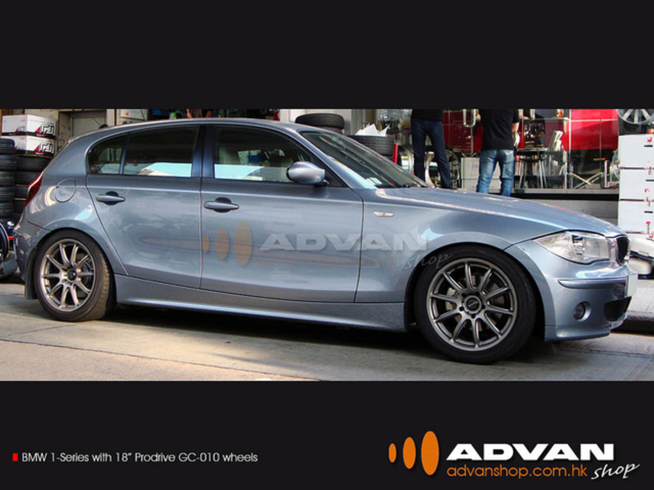BMW 1-Series with 18" Prodrive GC-010 wheels | Flickr - Photo Sharing!