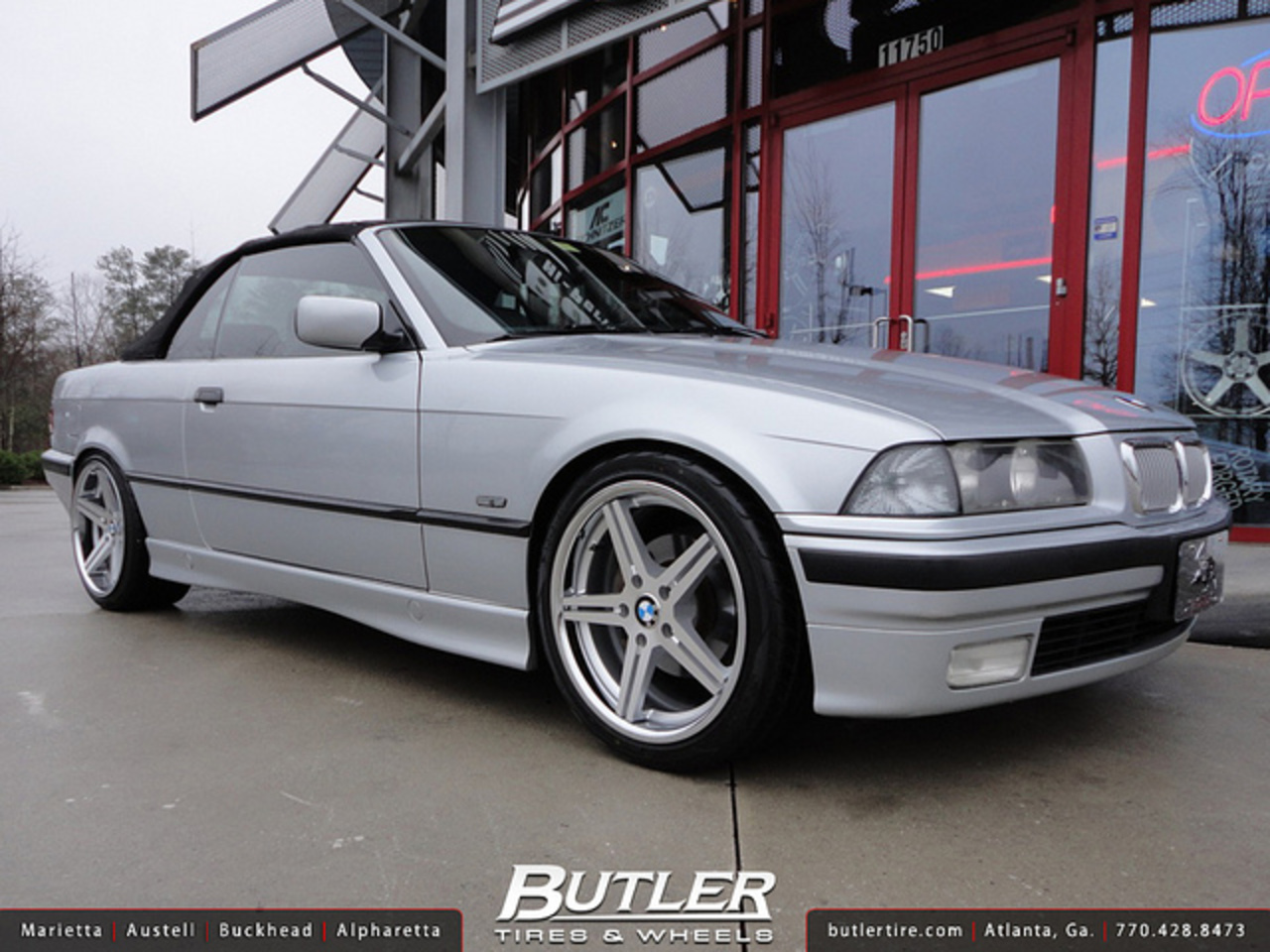 BMW 328Ci with 18in TSW Mirabeau Wheels | Flickr - Photo Sharing!